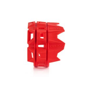 Protector de escape Acerbis rojo