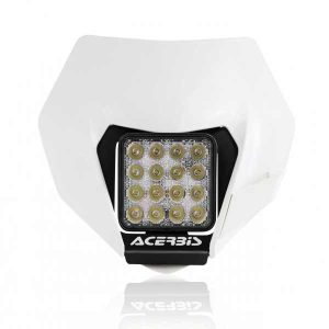 Máscara faro VSL Acerbis KTM 14/16 - Blanca