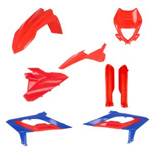 Kit Plásticos Acerbis para Beta - Azul/Rojo