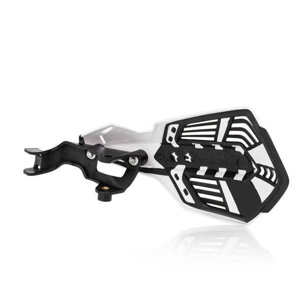 Guardamanos Acerbis K-Future B - Blanco/Negro - Imagen 3