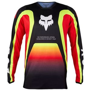 Camiseta técnica Fox Racing 180 Ballast - Negro/Rojo
