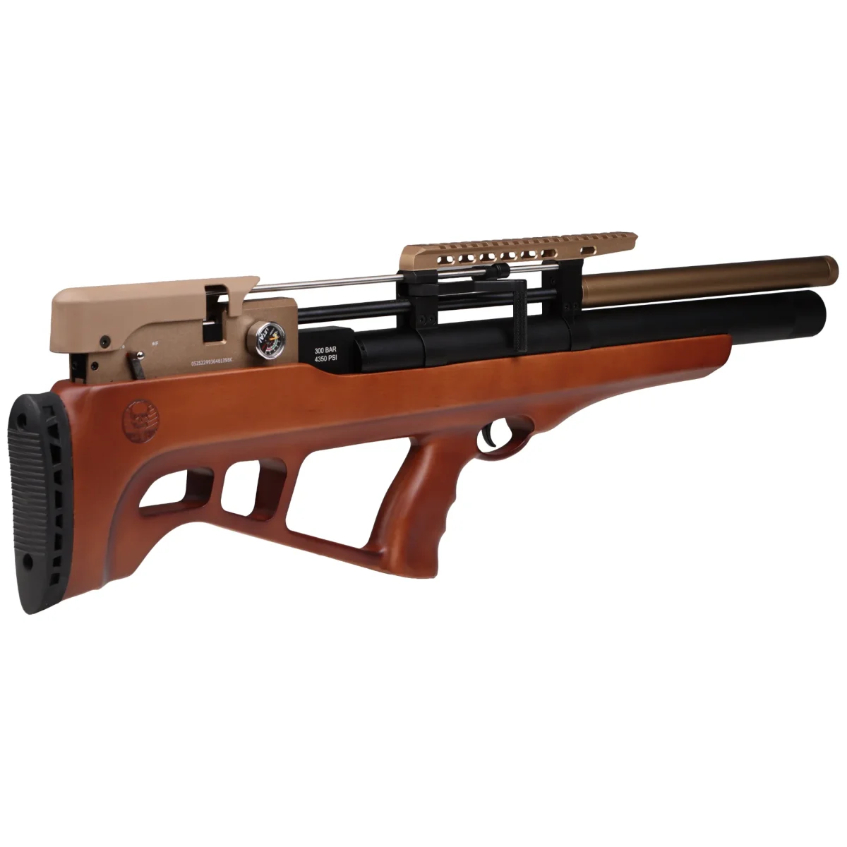 Rifle letal v-8 v8 doble calibre 5,5 y 6,35 (incluye 2 cañones) regulado - Imagen 4