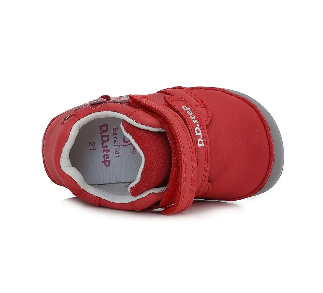 D.D.Step Botines Respetuosos Infantiles Rojo Flor - Imagen 5