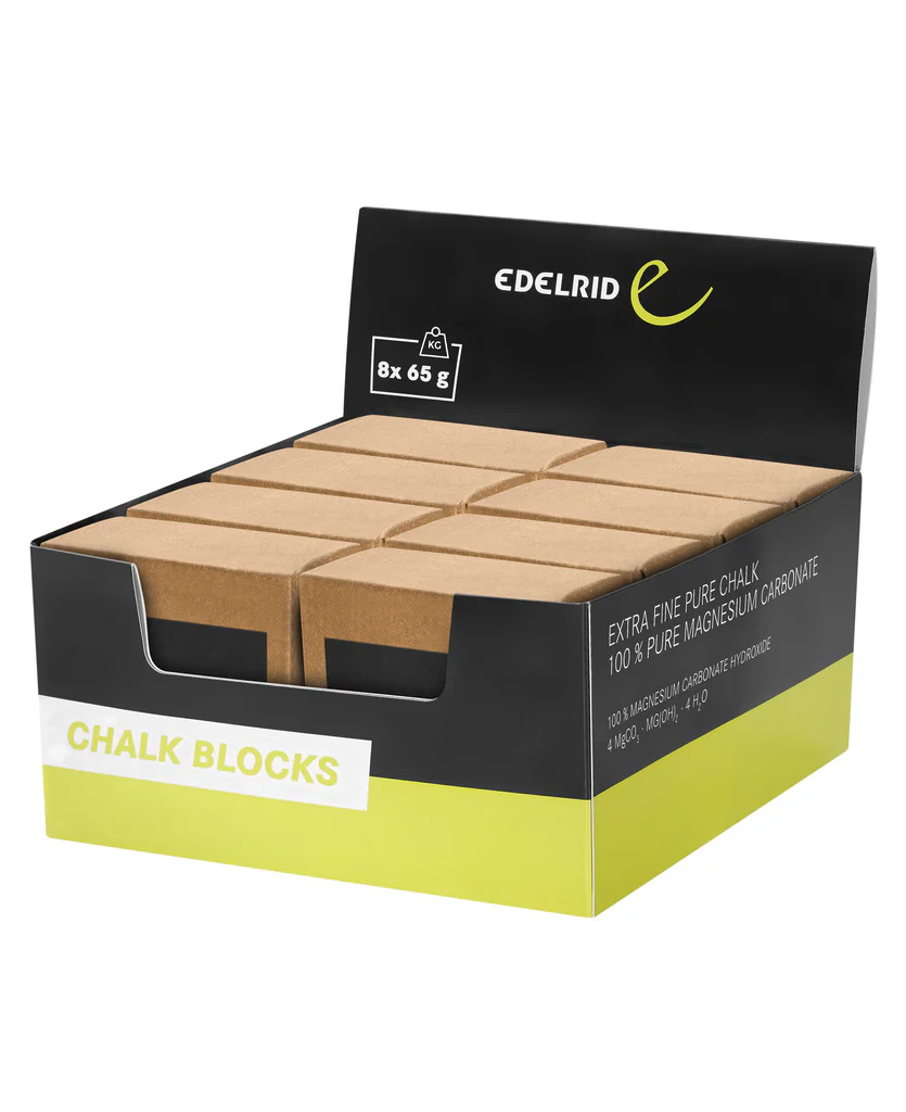 CHALK BLOCK II 56 g Snow ×8 magnesio en terrón