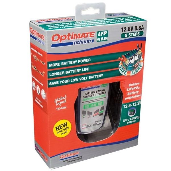 Cargador batería Tecmate OptiMate Lithium 4s TM-470 - Imagen 2