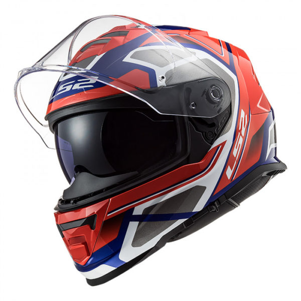 Casco LS2 FF800 Storm Faster Red Blue - Imagen 7