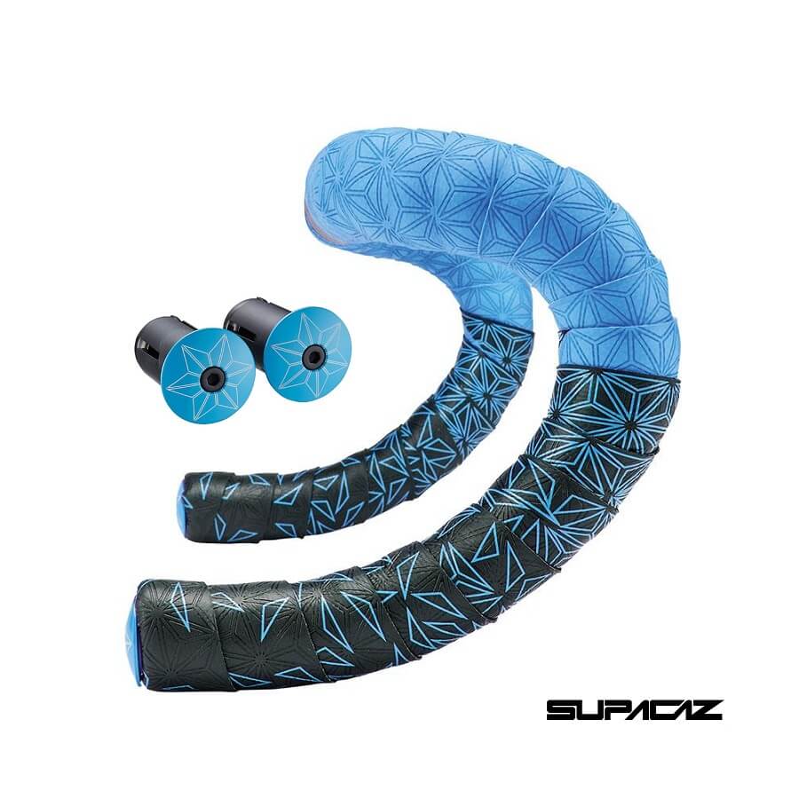 Cinta de manillar Supacaz Super Sticky Kush Star Fade - Imagen 2