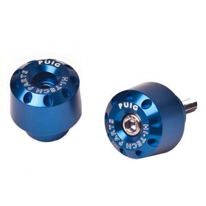 Contrapesos azules cortos PUIG 6891A para manillar