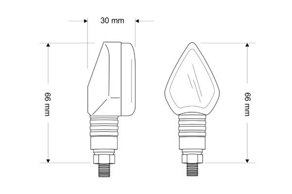 Juego de intermitentes Flecha PUIG 4173W - Imagen 4