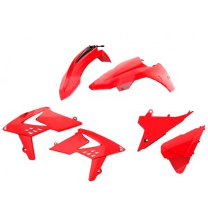 Kit de tapas rojas Polisport para BETA RR 2018-19