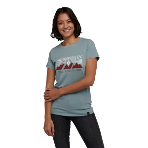 Playera Rise and Climb para mujer