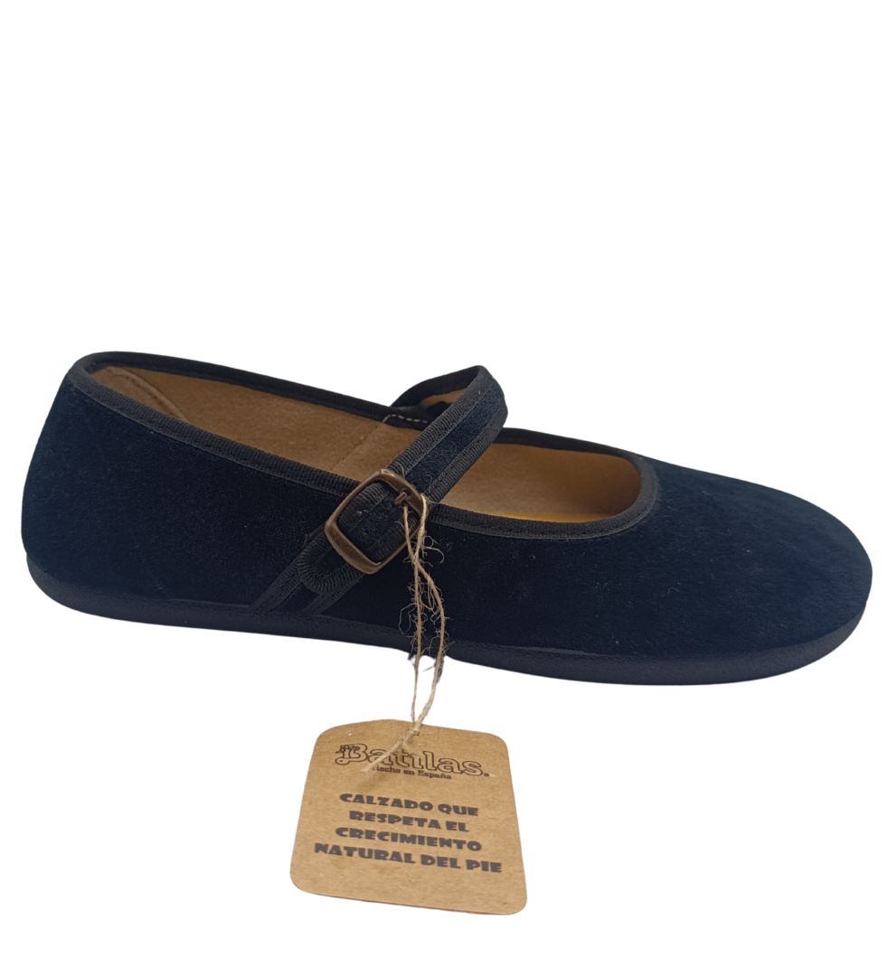 Batilas Barefoot Manoletinas de Terciopelo - Imagen 3