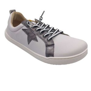 Flexi Nens Zapatillas Barefoot Estilo Super Star