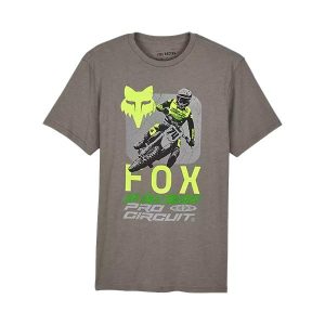 Camiseta Fox x Pro Circuit - Fox Racing - Gris grafito