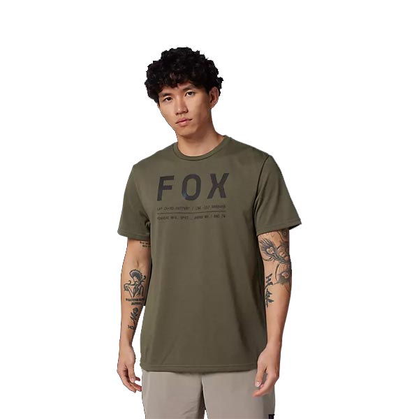 Camiseta Non Stop - Fox Racing - Verde oliva - Imagen 2
