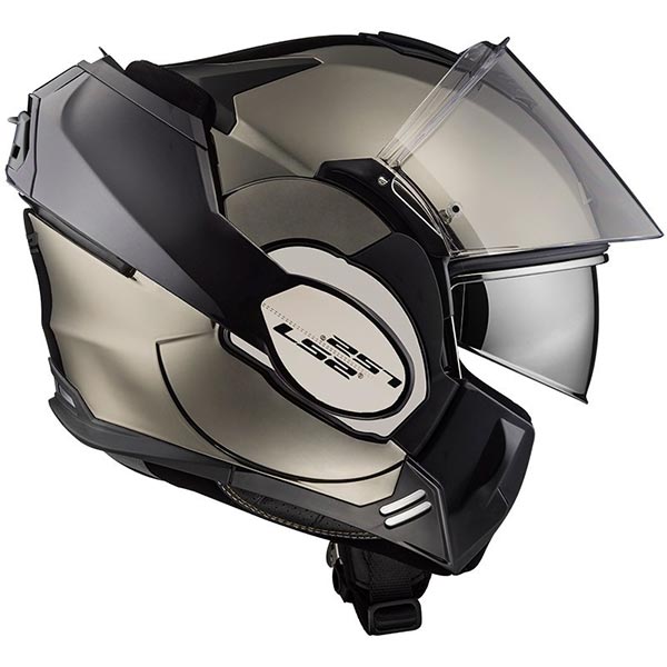 Casco LS2 FF399 Valiant Gloss Chrome - Imagen 5