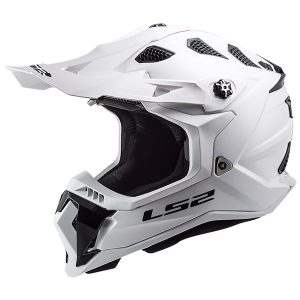 Casco LS2 MX700 Subverter evo Gloss White