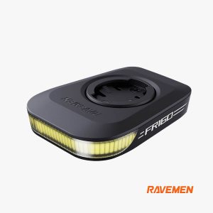 Luz Delantera Ravemen FR160 con soporte para GPS