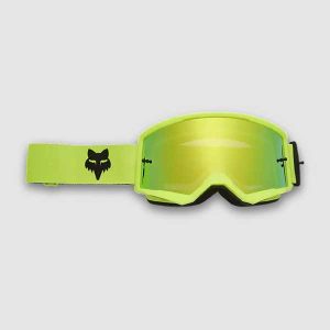Gafas Main Core - Fox Racing - Lente Espejo - Amarillo fluorescente