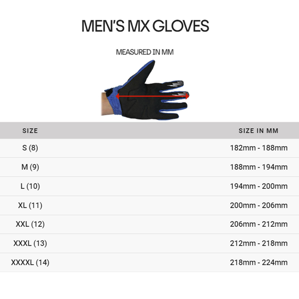 Guantes Pawtector - Fox Racing - Azul/Naranja - Imagen 4