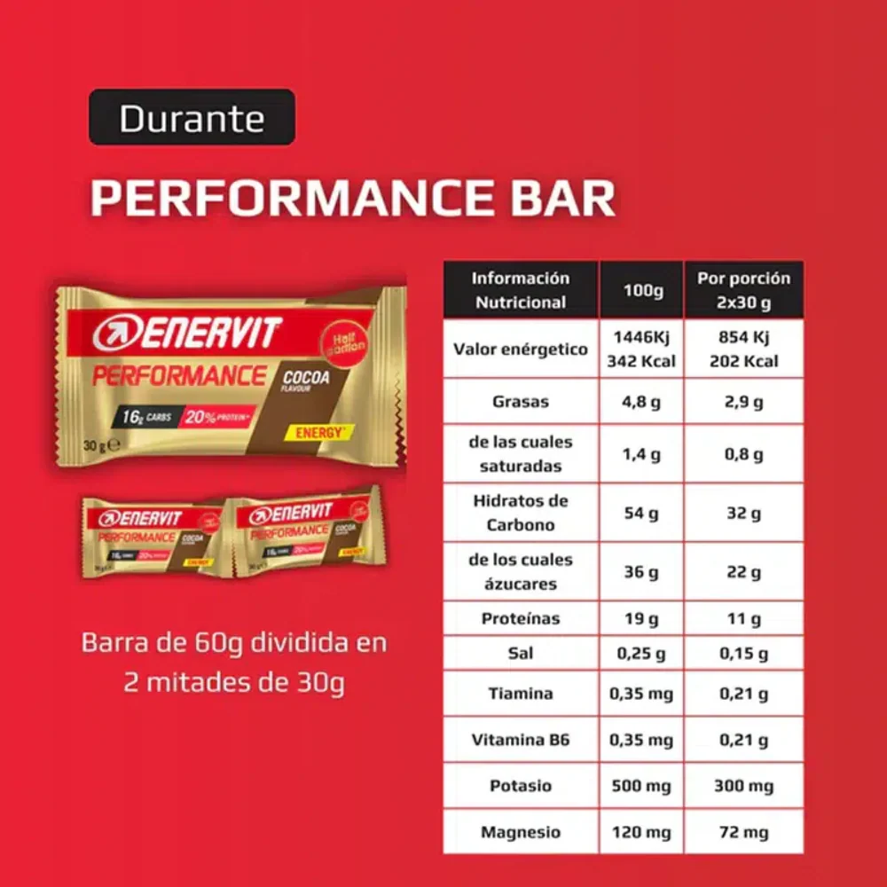 Barra Enervit Performance Cacao - Imagen 3