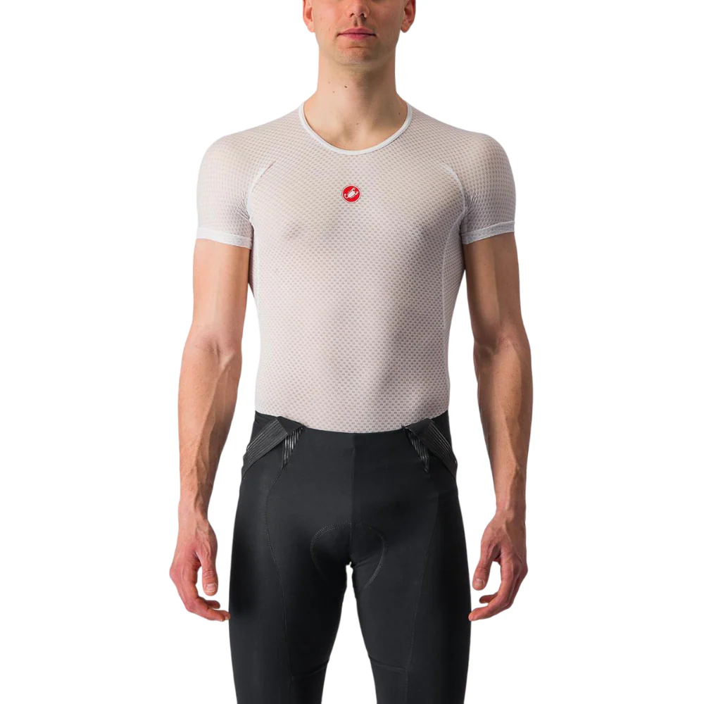 Base Layer Castelli Pro Issue Ss Blanco - Imagen 2