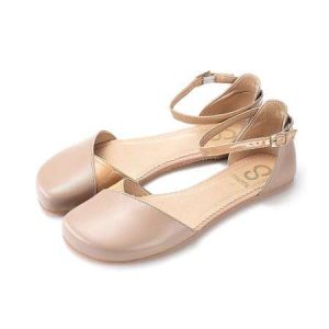 Shapen Poppy Sandalias Elegantes Beige