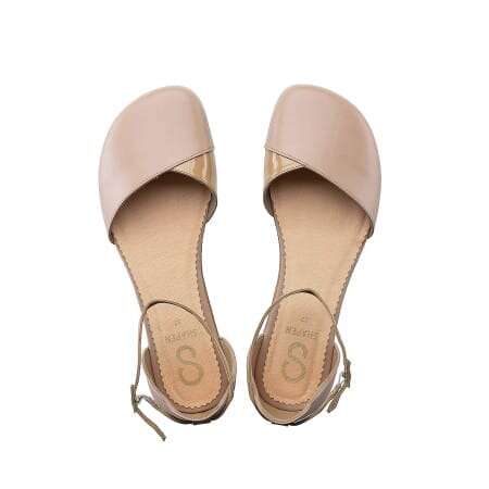 Shapen Poppy Sandalias Elegantes Beige - Imagen 3