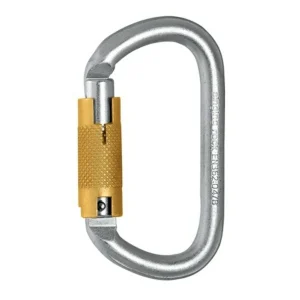 Mosquetón de acero OVAL triple cierre 30kN SRK4241ZO07