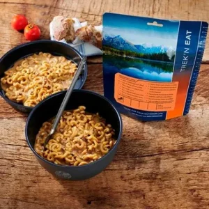 Pasta con crema de champiñones y ternera PS1000+