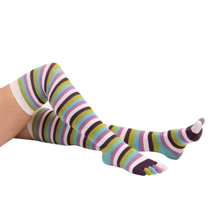 Toe Toe Calcetines de dedos por encima de la Rodilla - Imagen 3